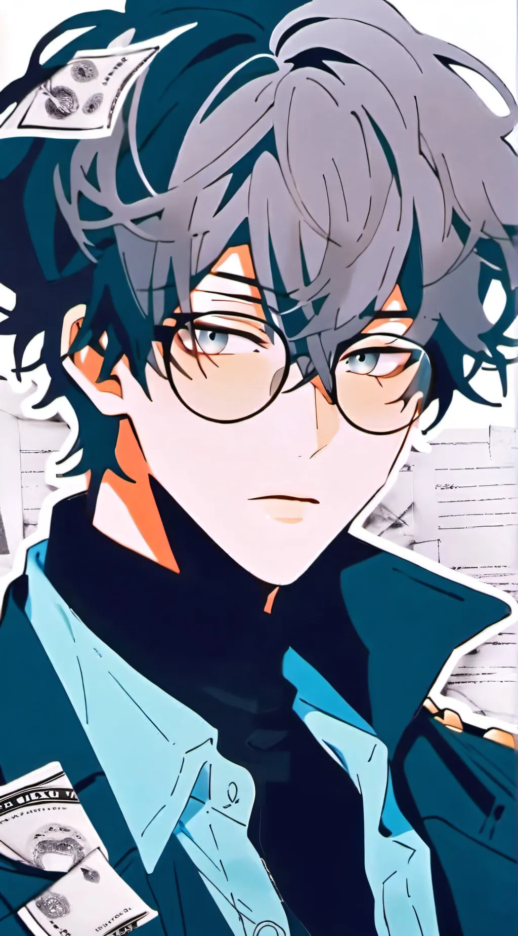 ai character: Joelle ☆ background