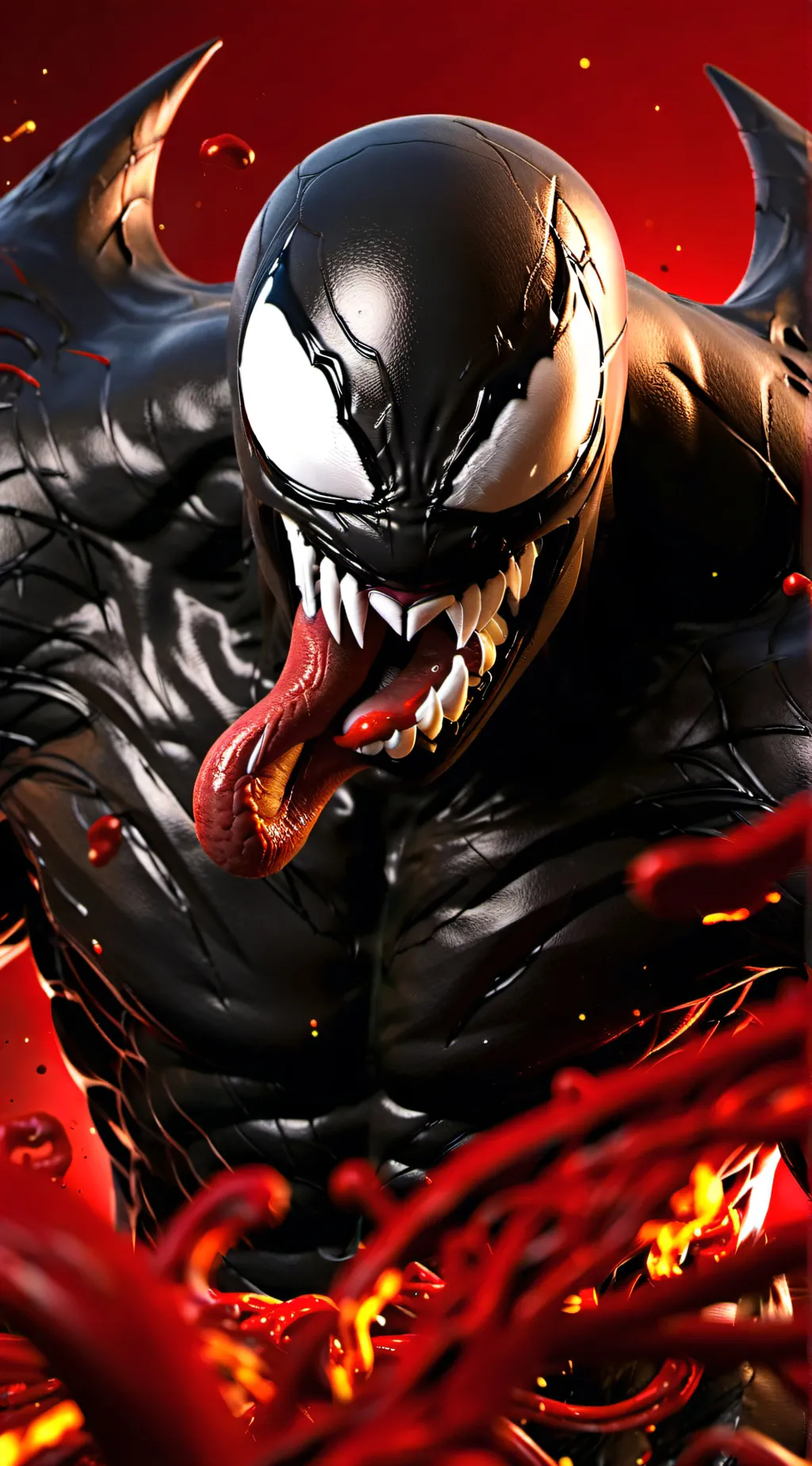 ai character: venom background