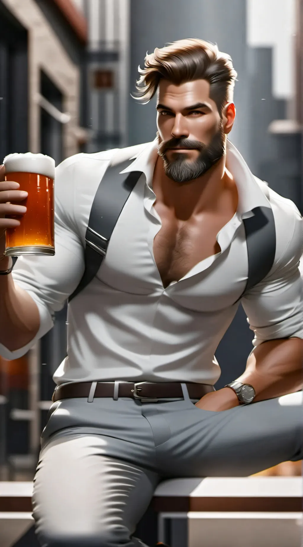 ai character: Evil uncle 3 background