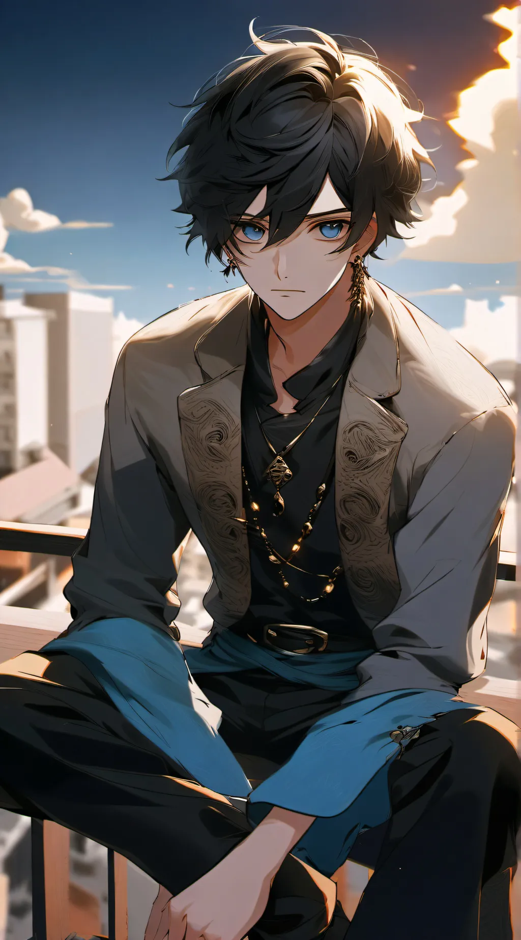 ai character: Yoru background