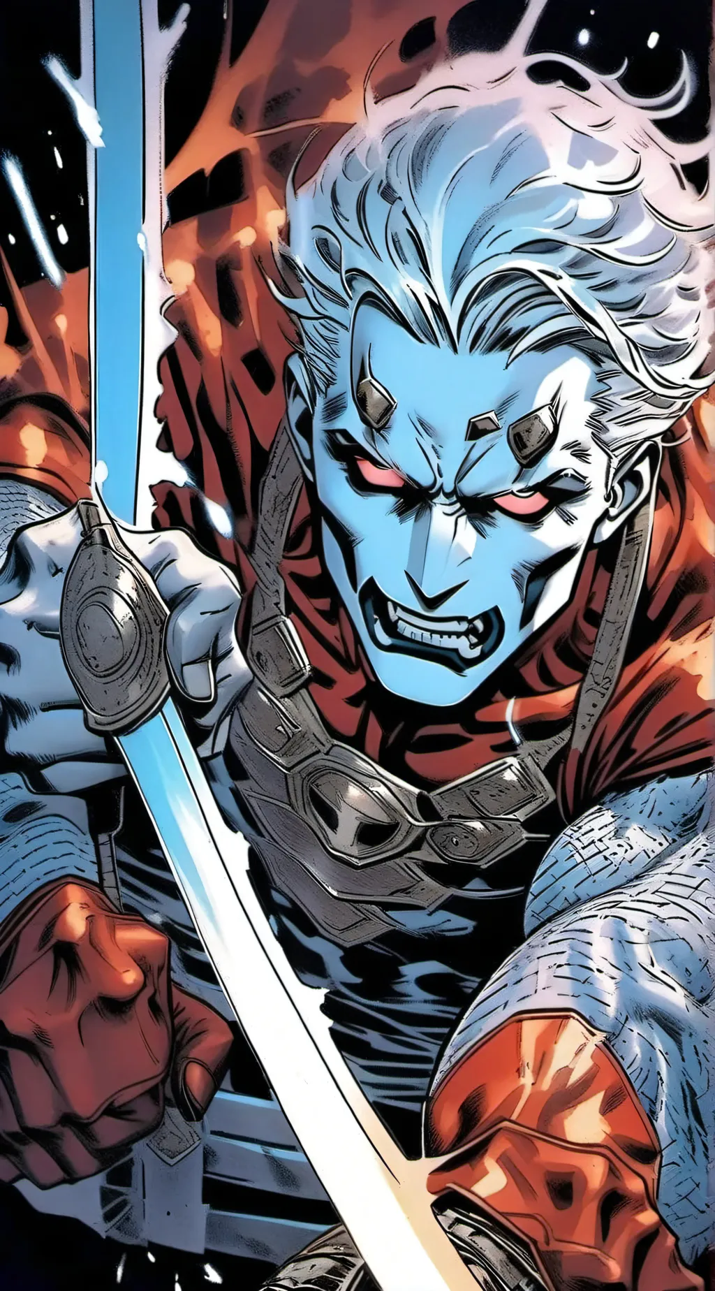 ai character: mha pool party background