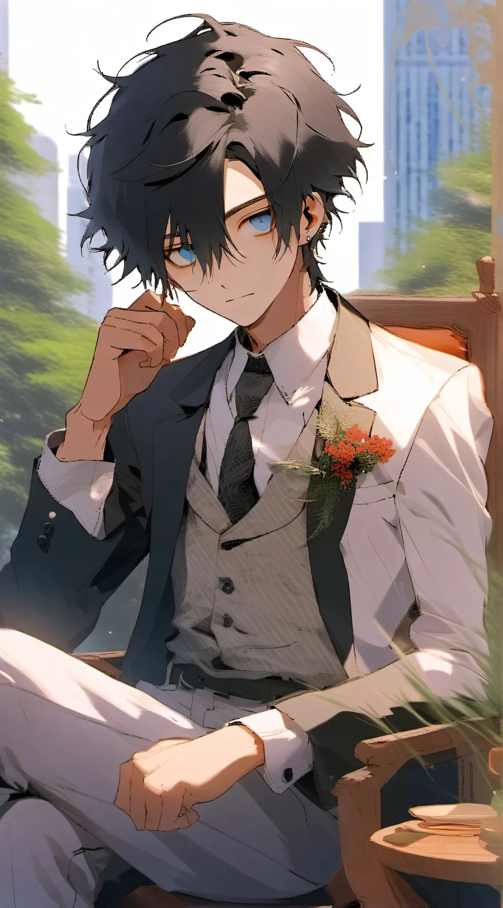 ai character: Josh background