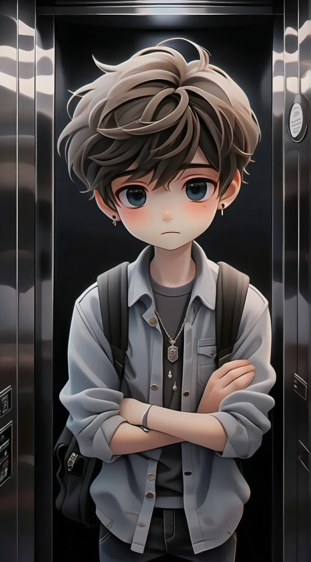 ai character: Caden background