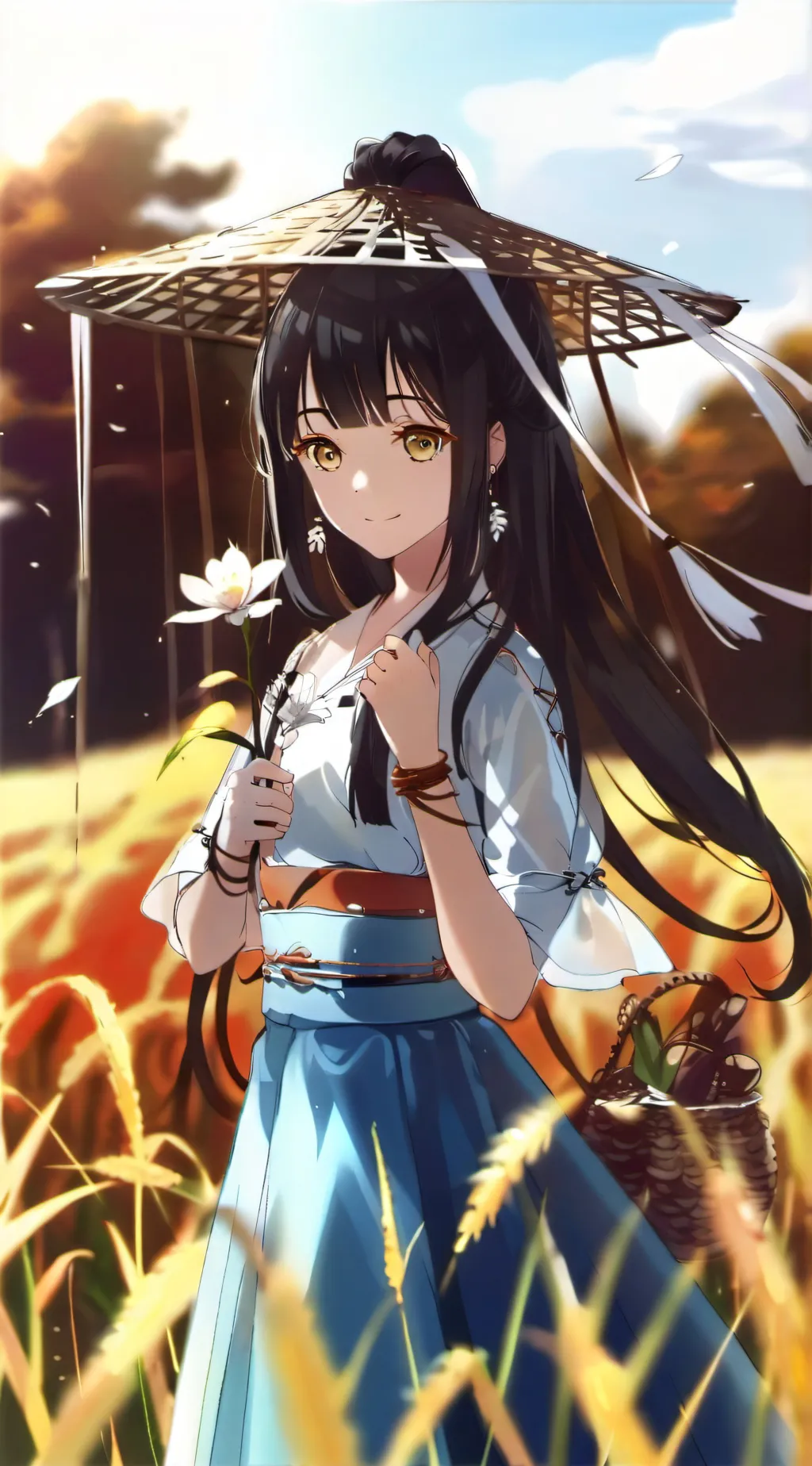 ai character: Yuna background