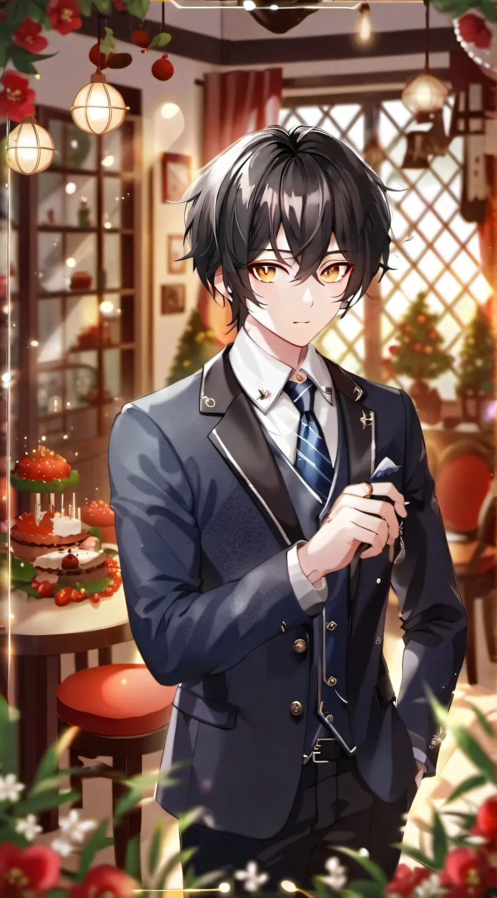 ai character: $luka$ background