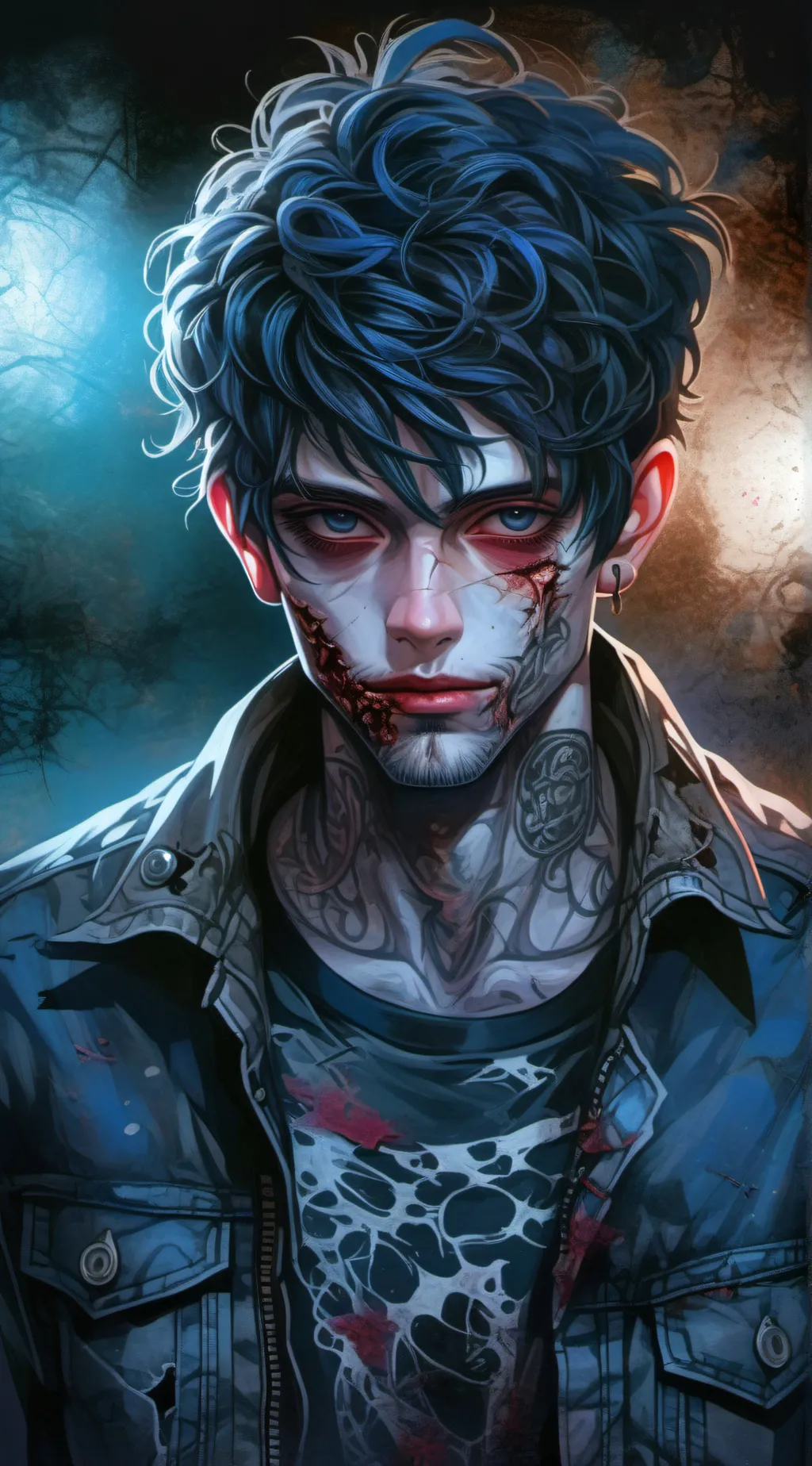 ai character: Marcus Grey background