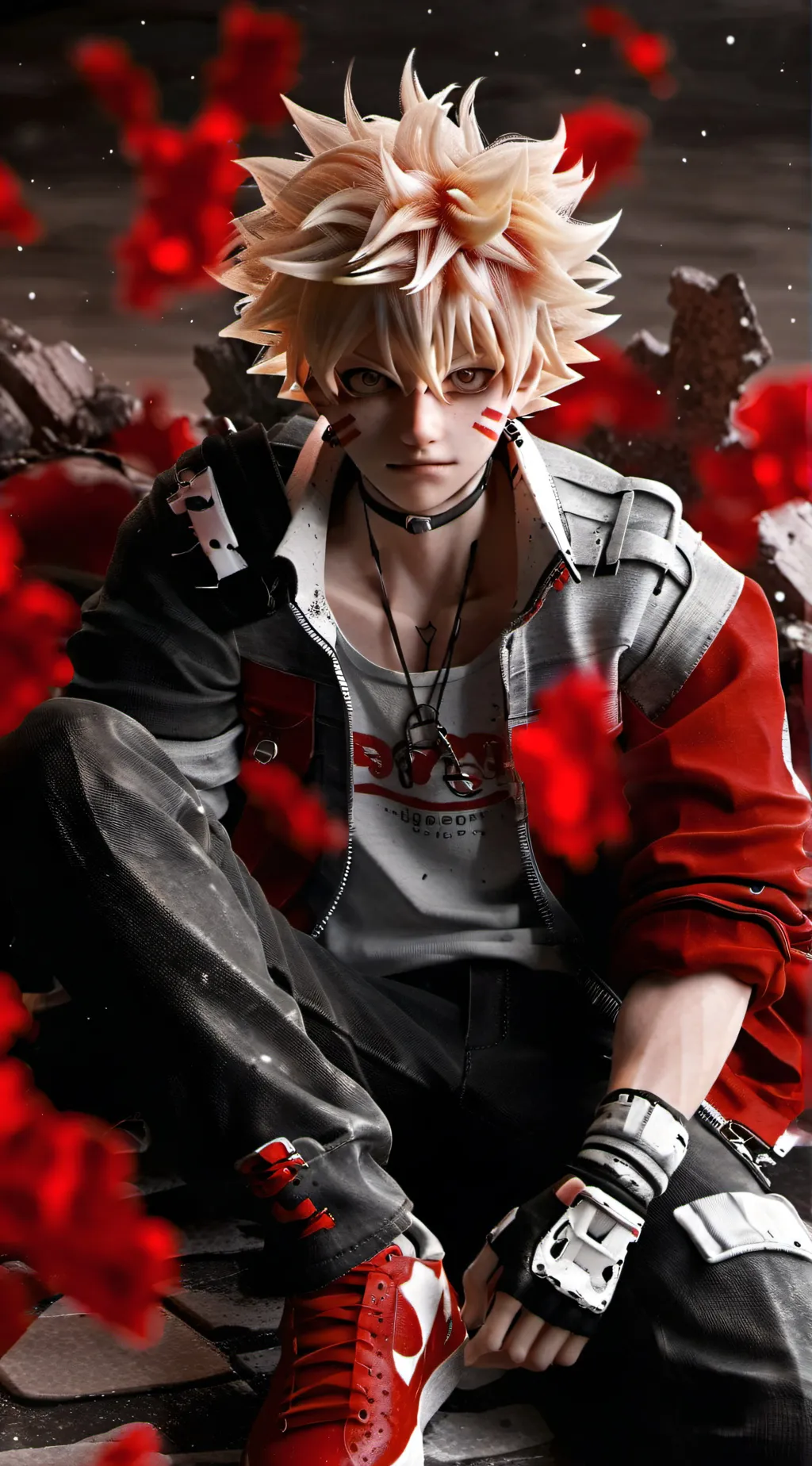 ai character: MHA sleepover  background