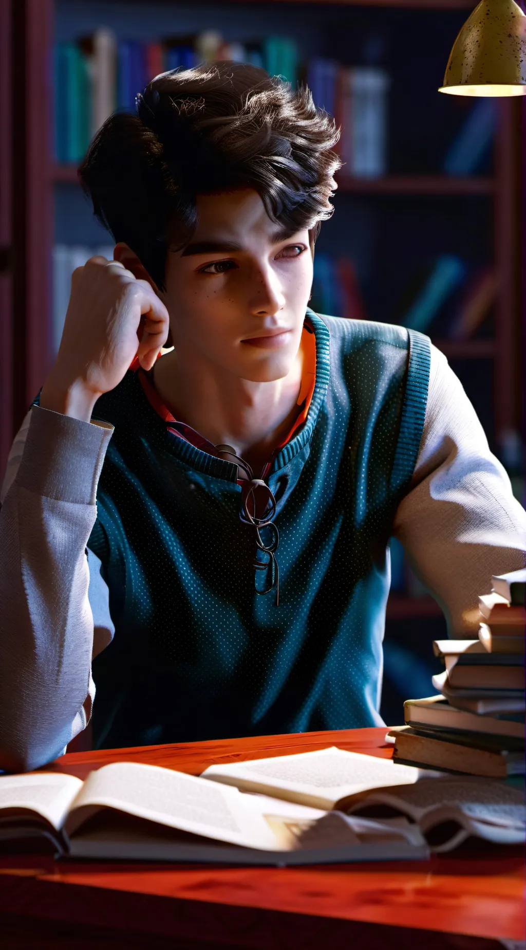 ai character: George  background