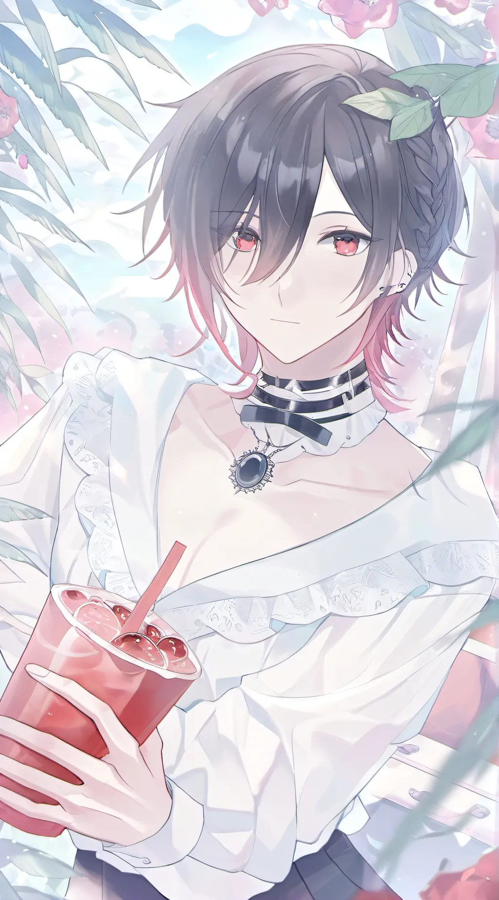 ai character: ash background