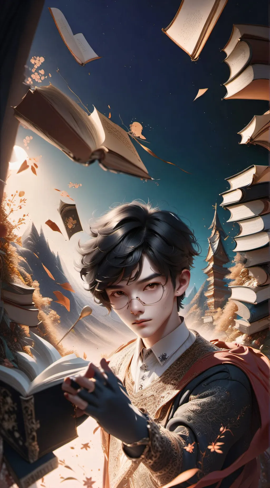 ai character: goosebumps rp background