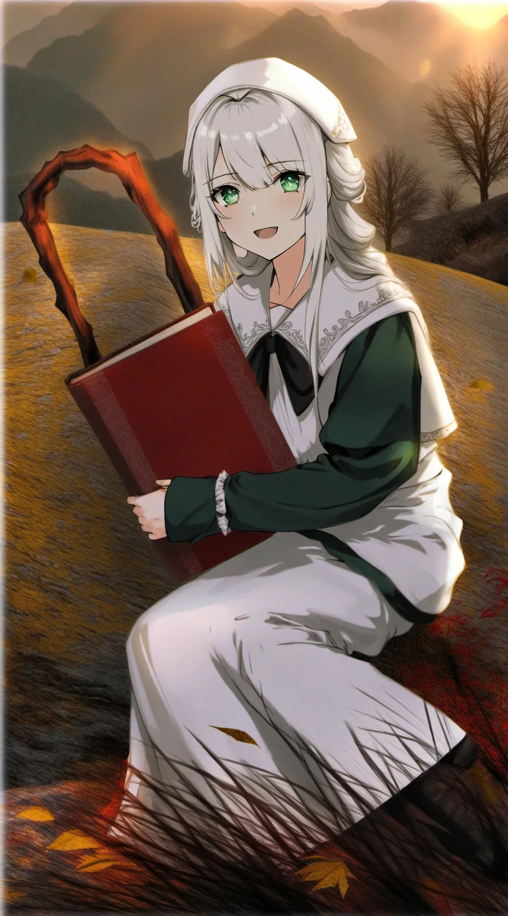 ai character: Dead girl Lihue  background