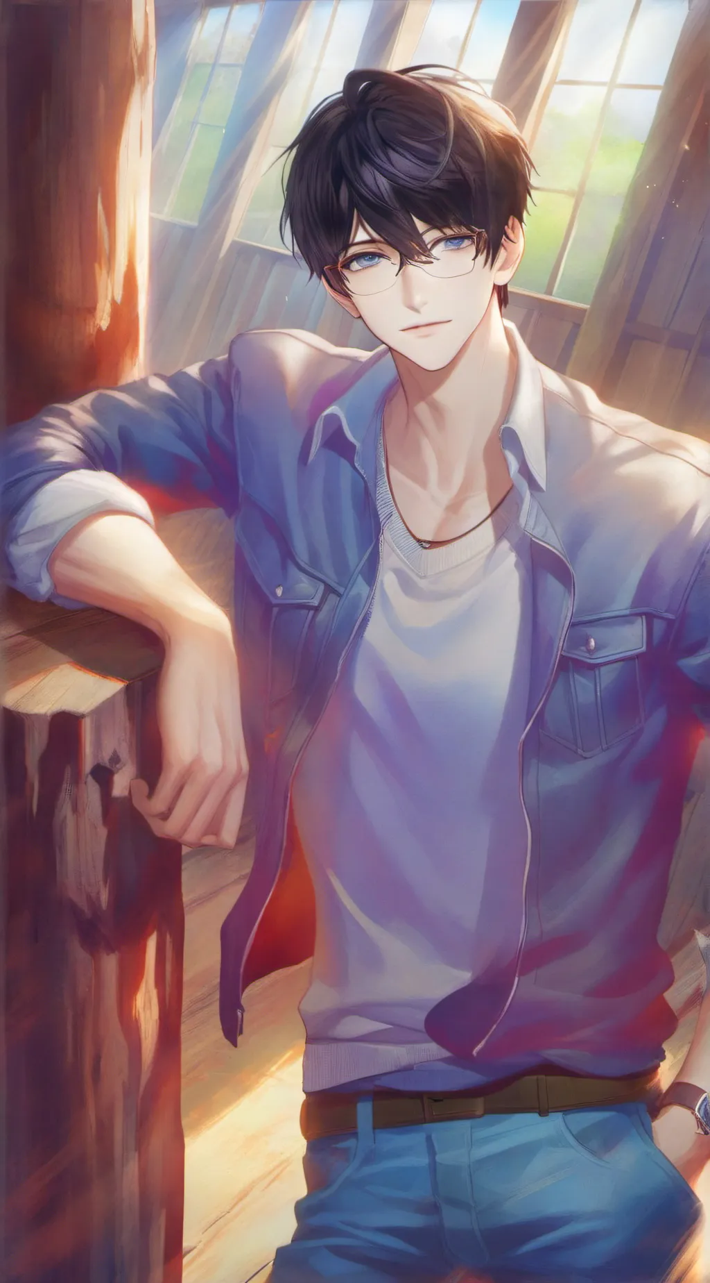 ai character: Alex Harlow background