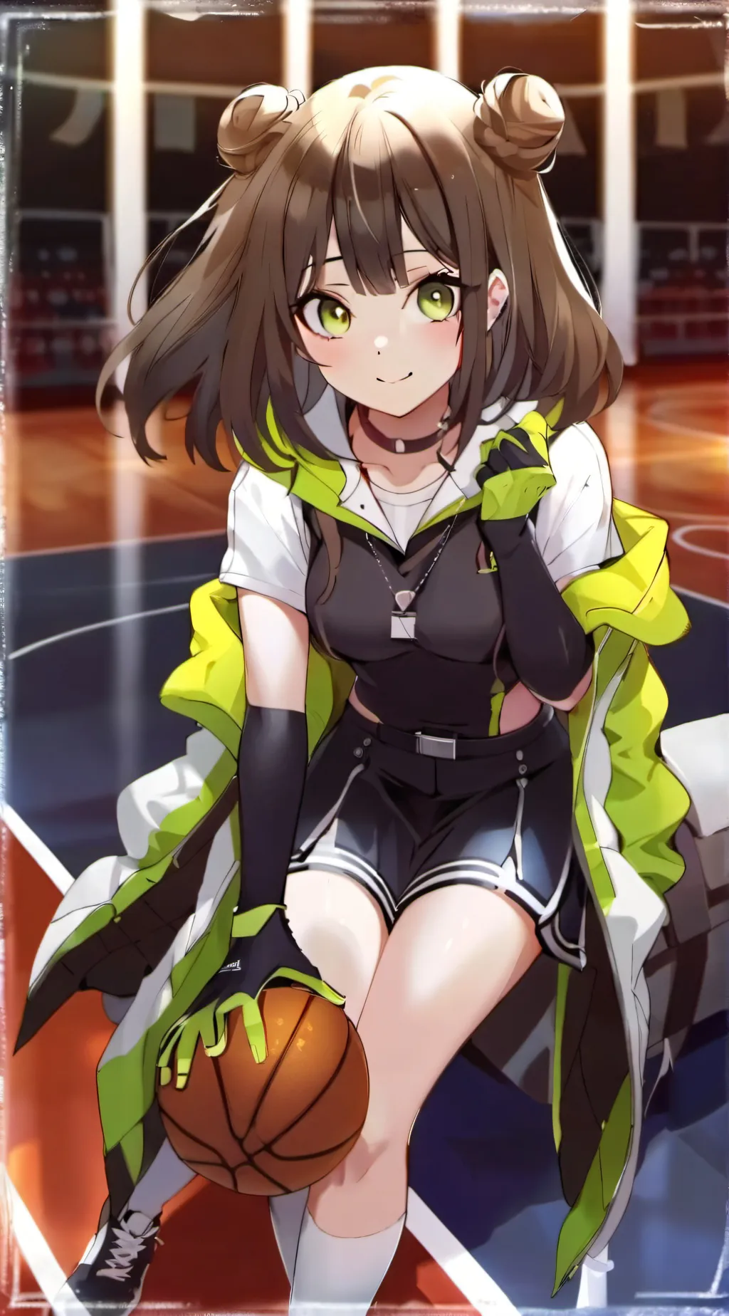 ai character: Sapphire background