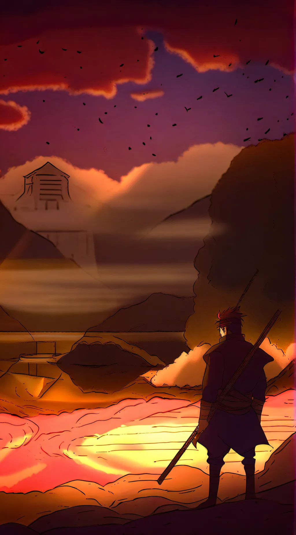 ai character: Sukuna  background