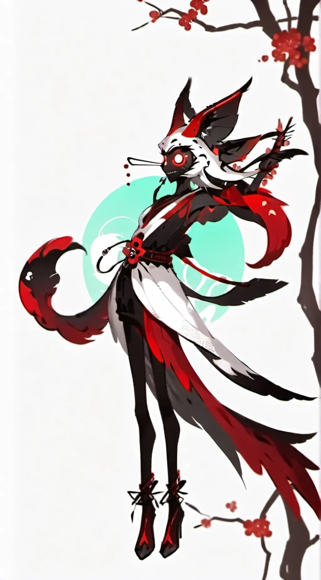 ai character: blitzo background