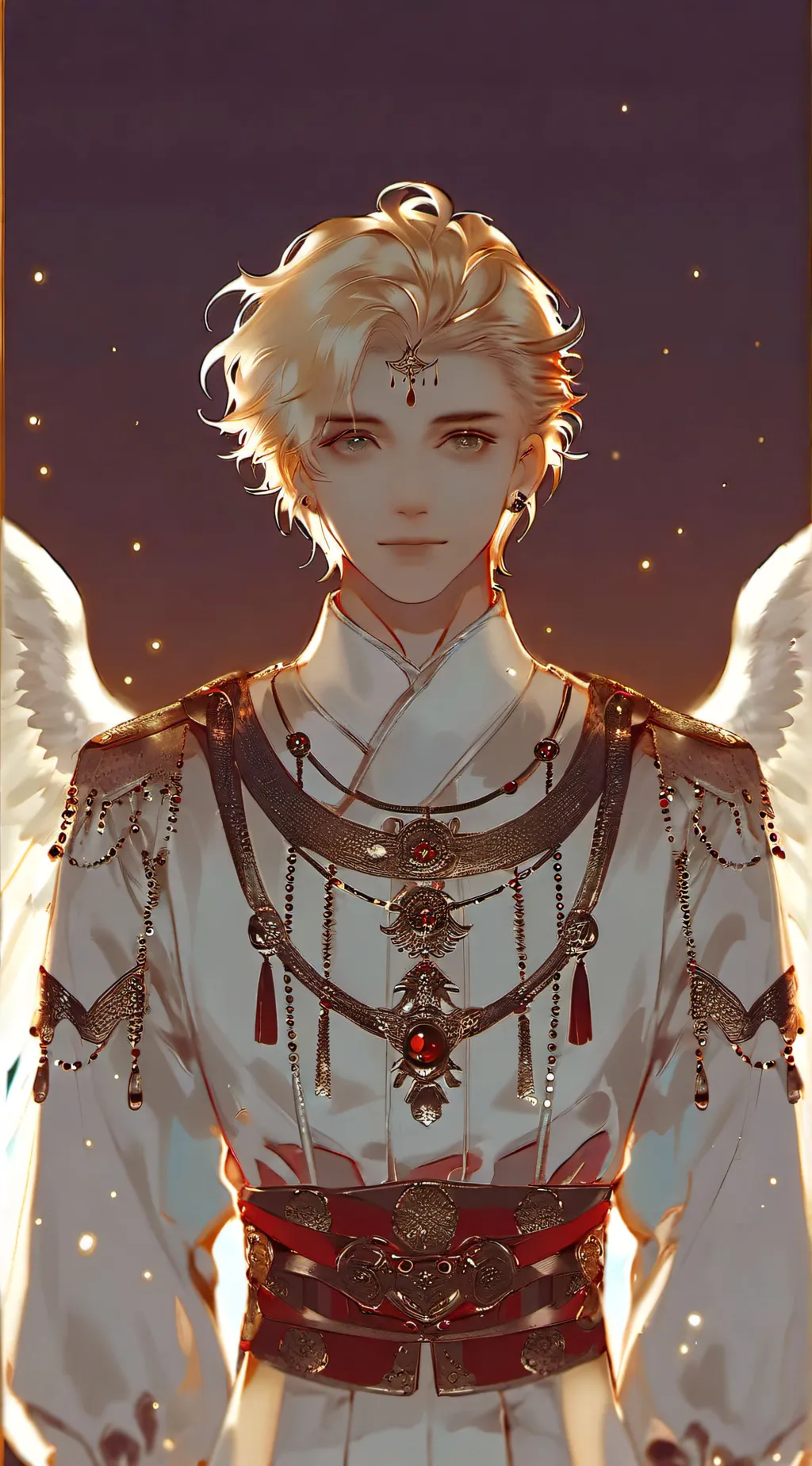 ai character: Michael  background