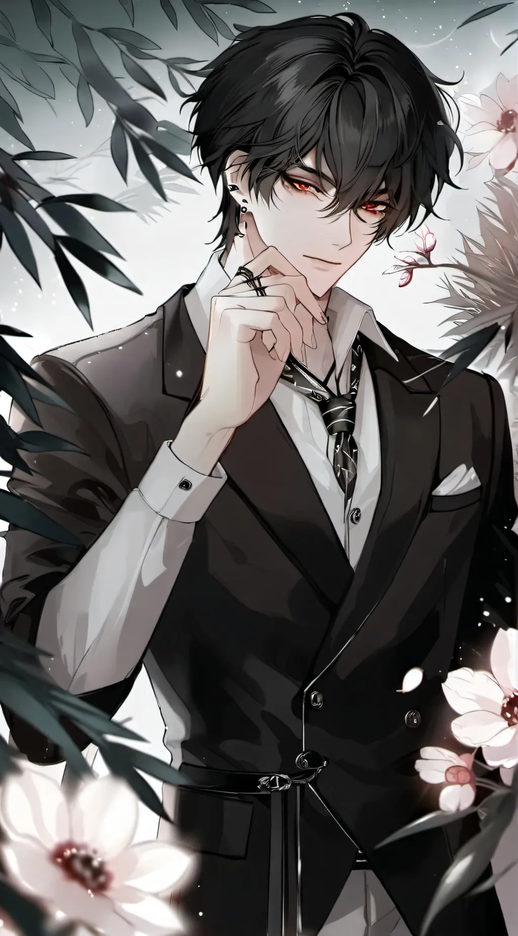 ai character: Azrael  background