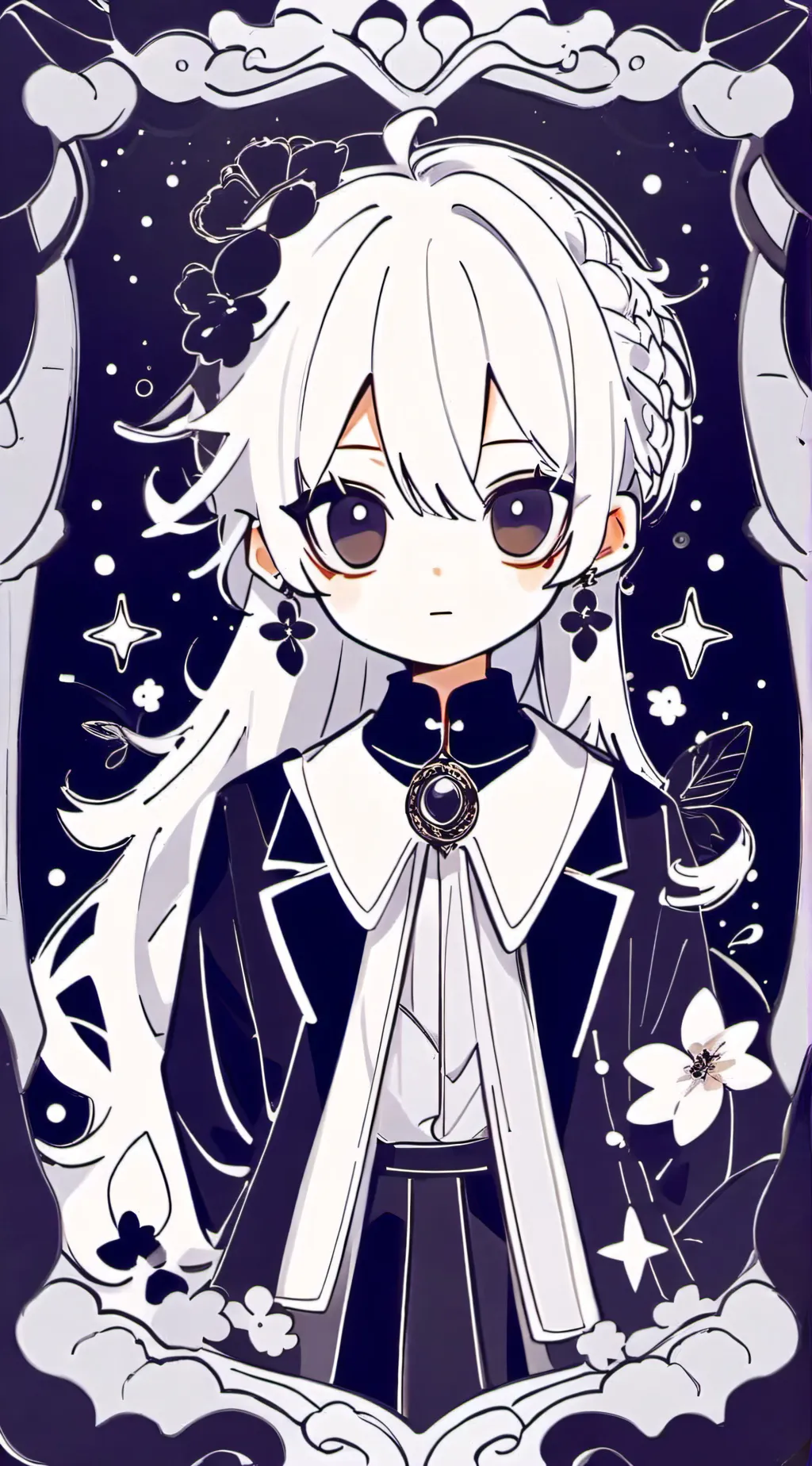 ai character: Younger me. background