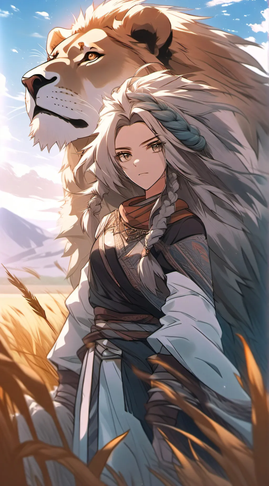 ai character: Savannah  background