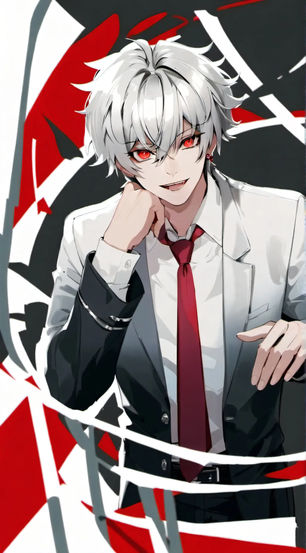 ai character: Dwight  background