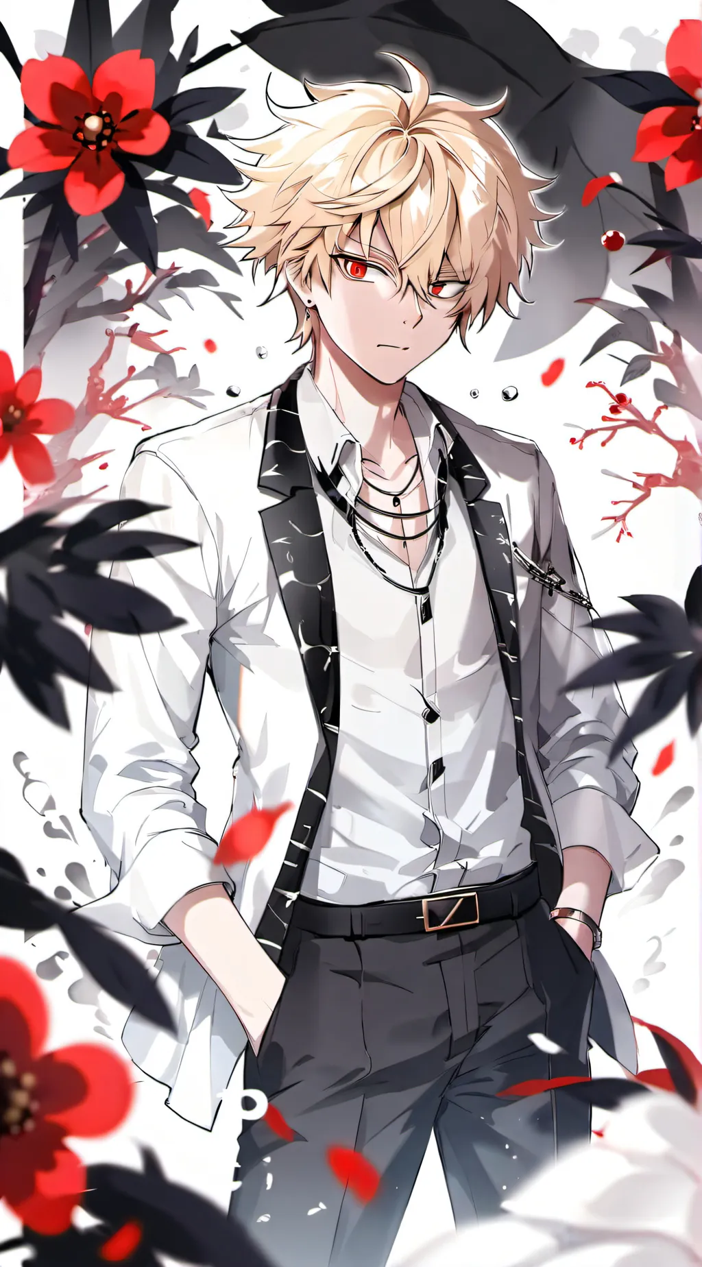 ai character: ☆💥bakugo💥☆ background