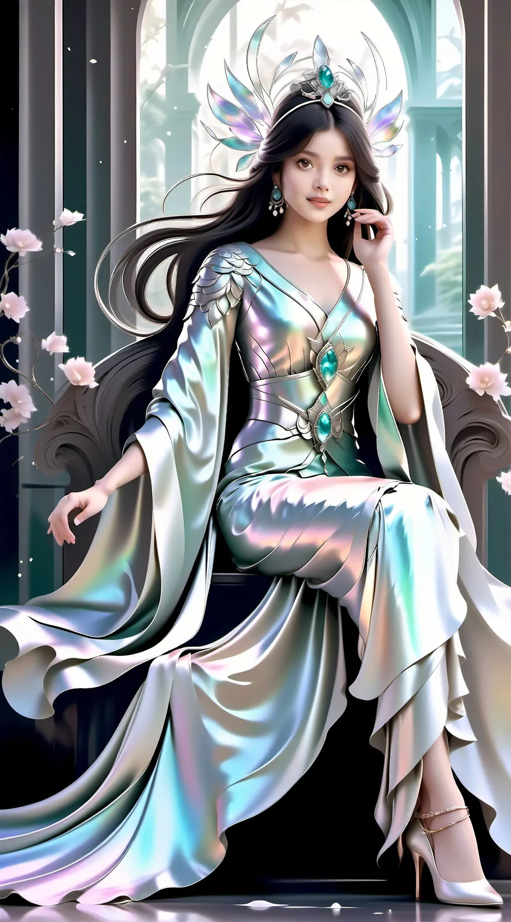 ai character: June background