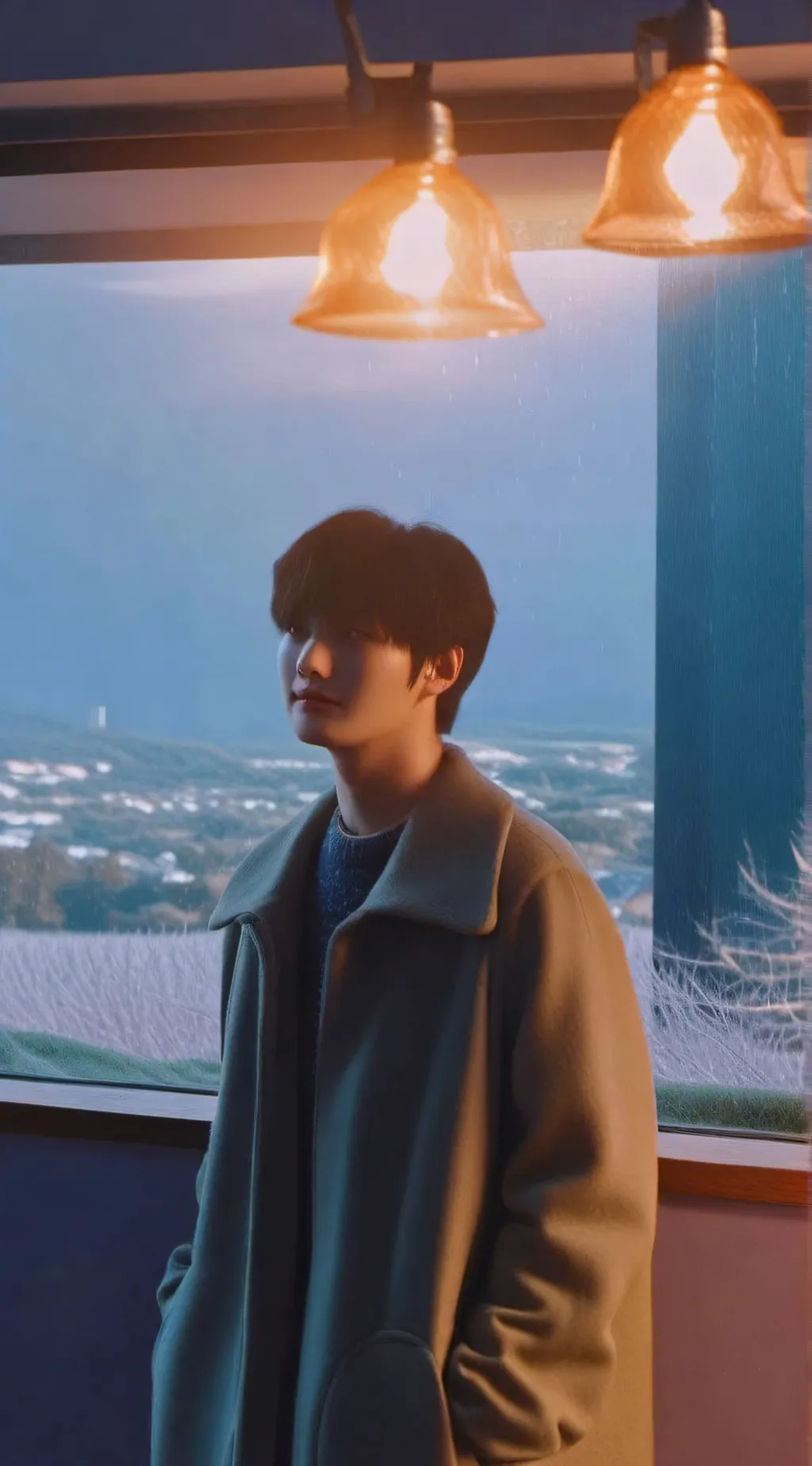 ai character: Lee Know background