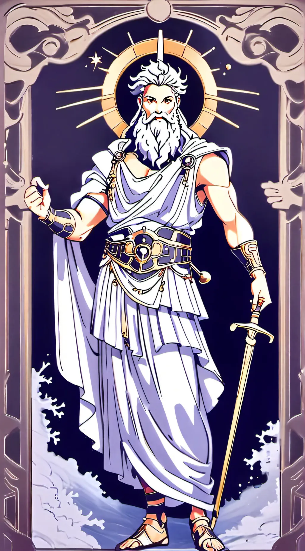 ai character: The Greek Gods background