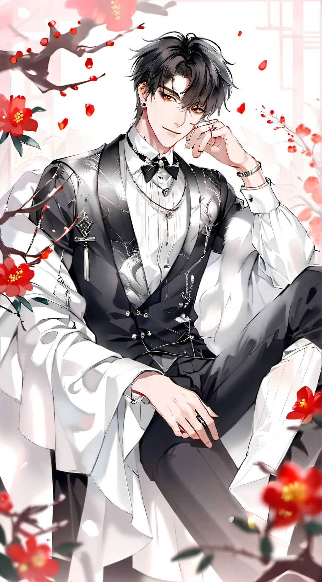 ai character: Taro Anders🤞 background