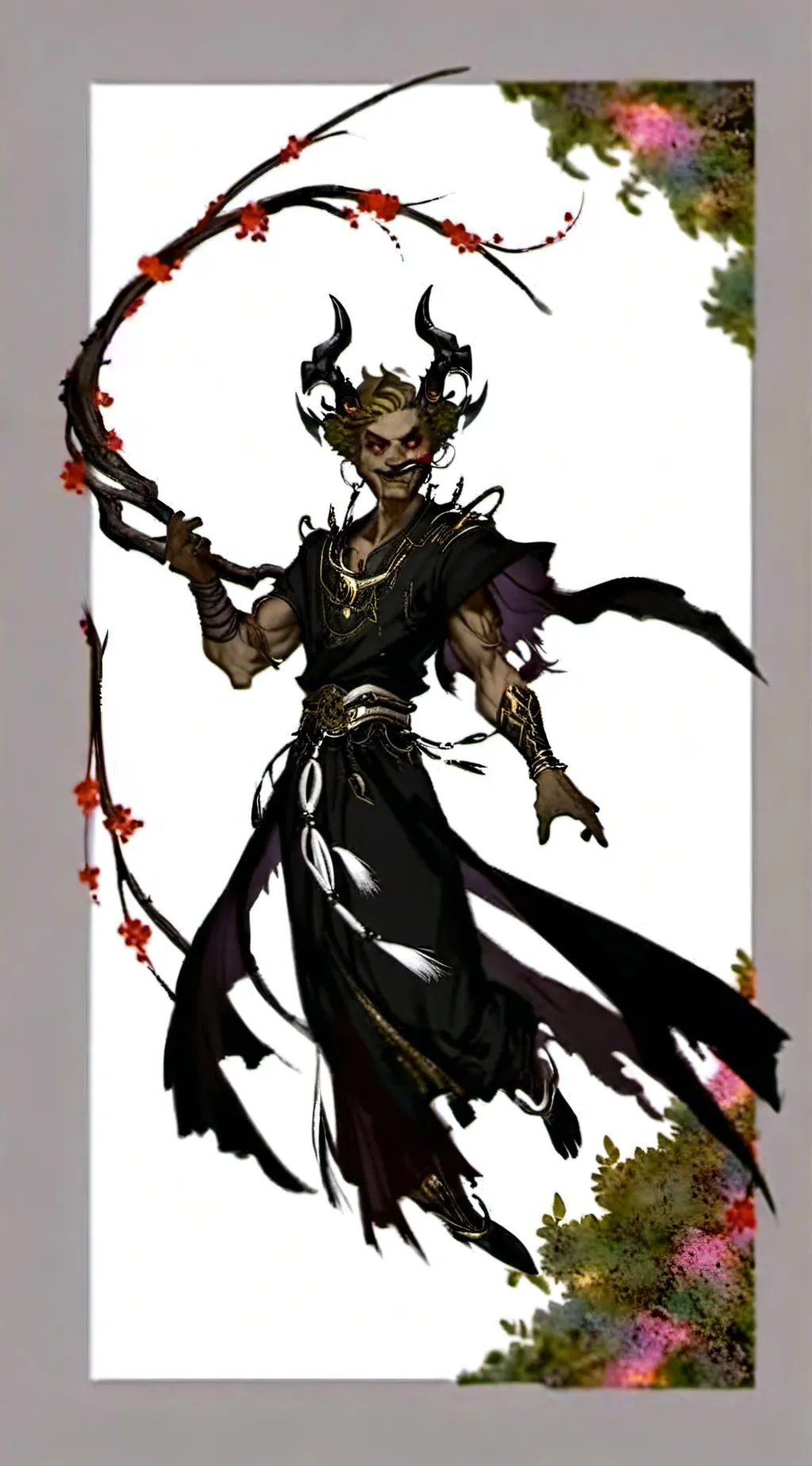 ai character: pionts background