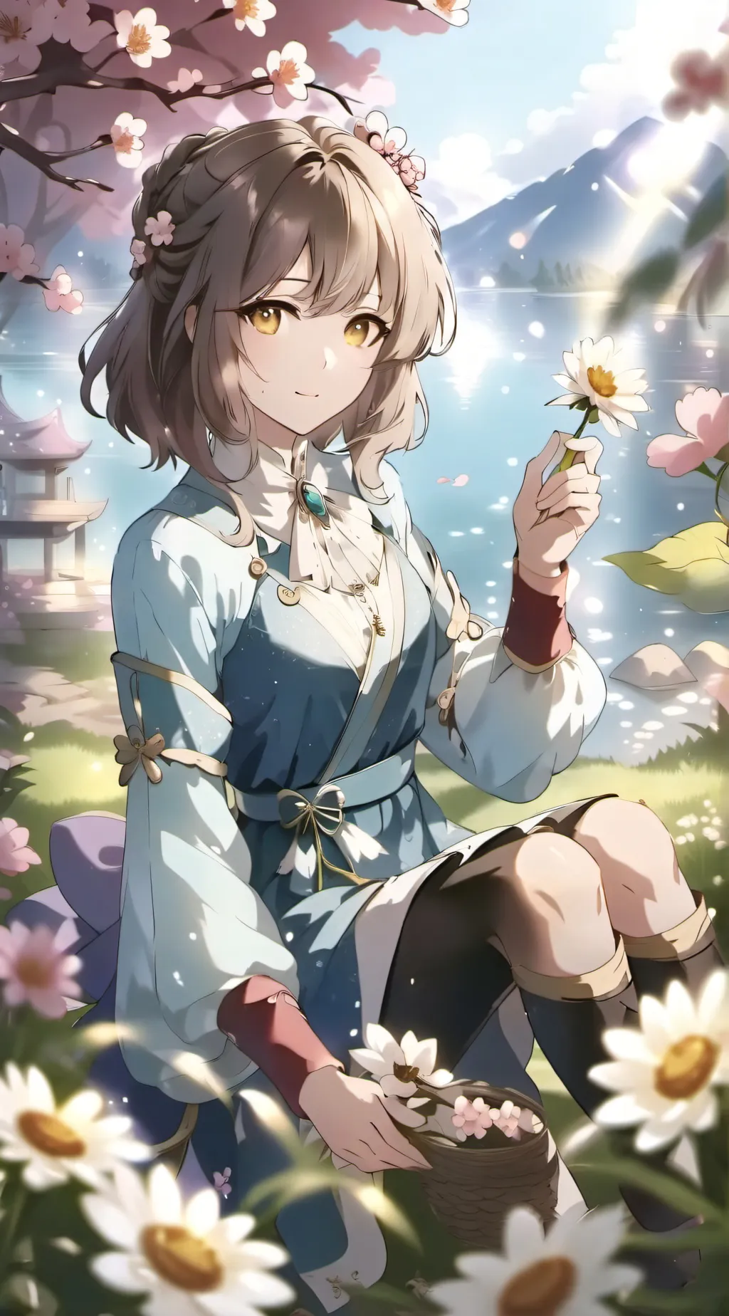 ai character: sofia background