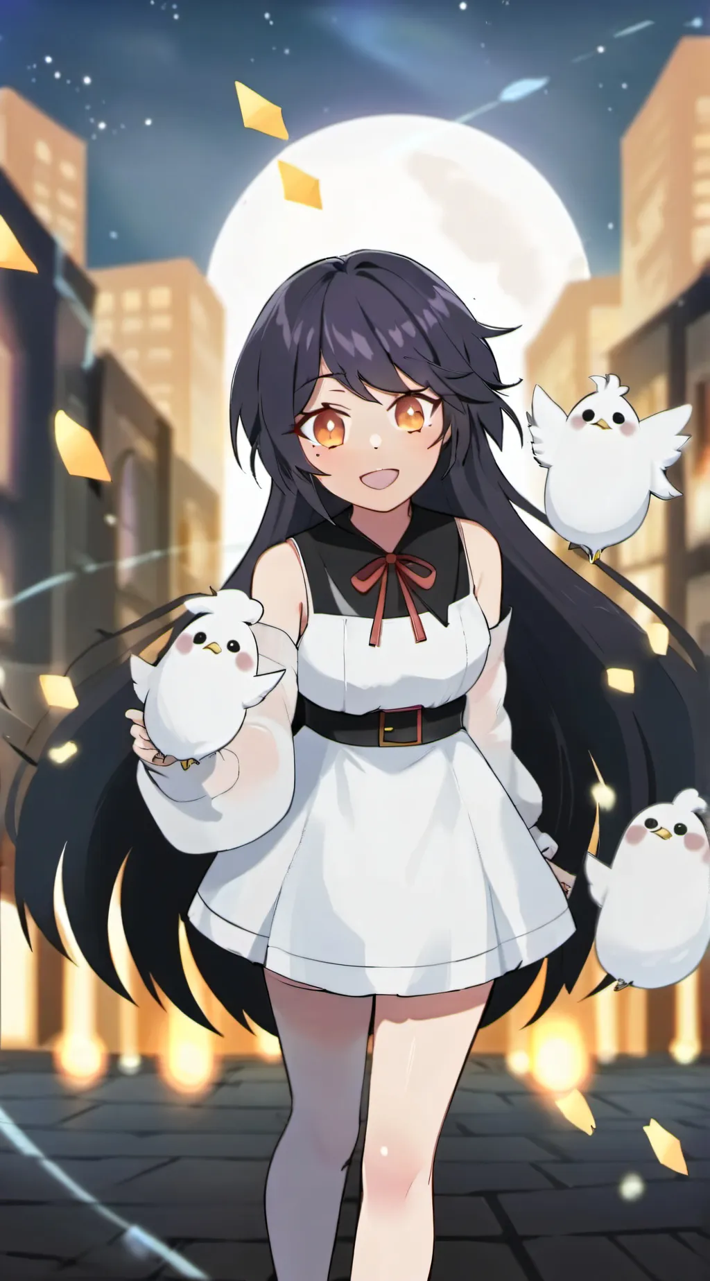 ai character: Aphmau  background