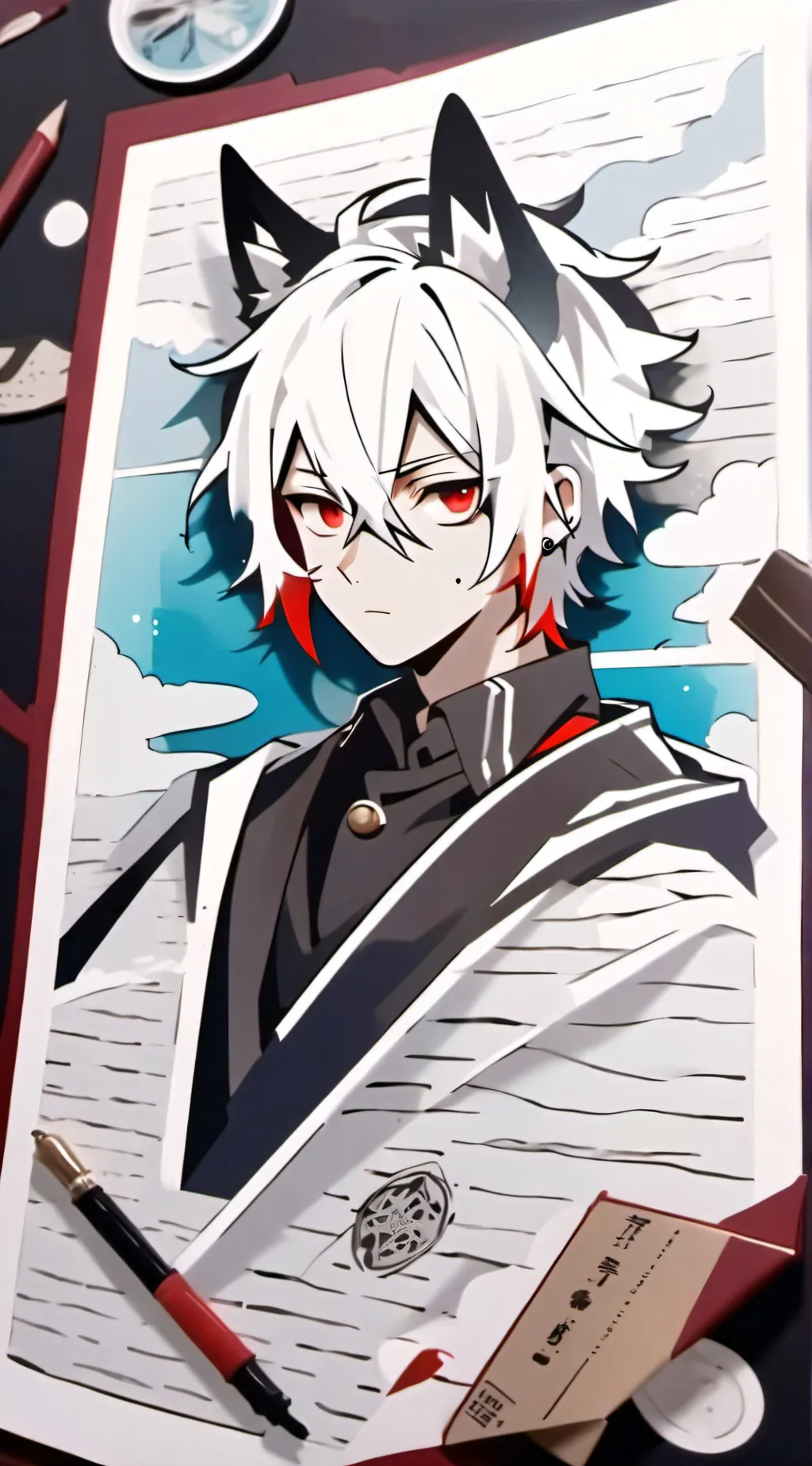 ai character: Troy background