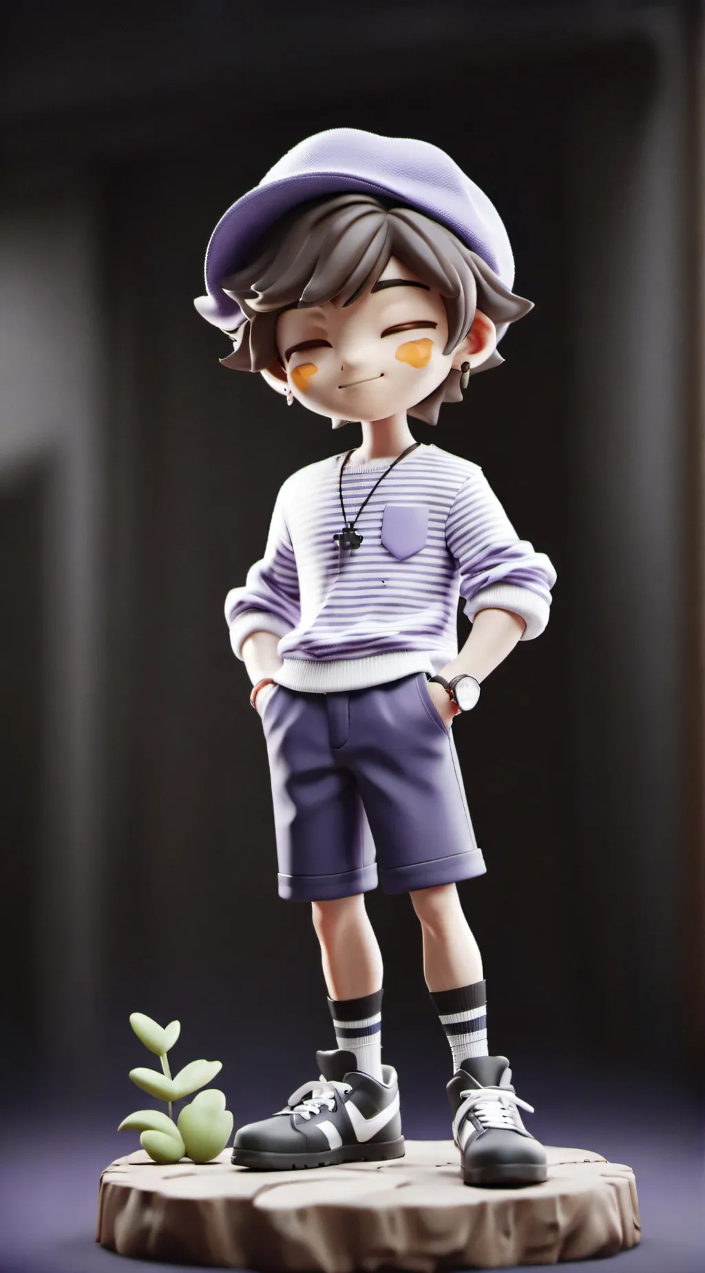 ai character: Frisk  background