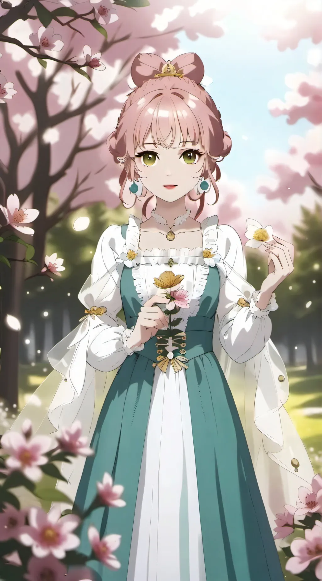 ai character: Princess Amelia background