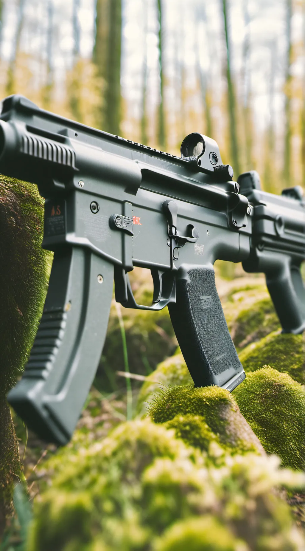 ai character: moxy the mp5 background