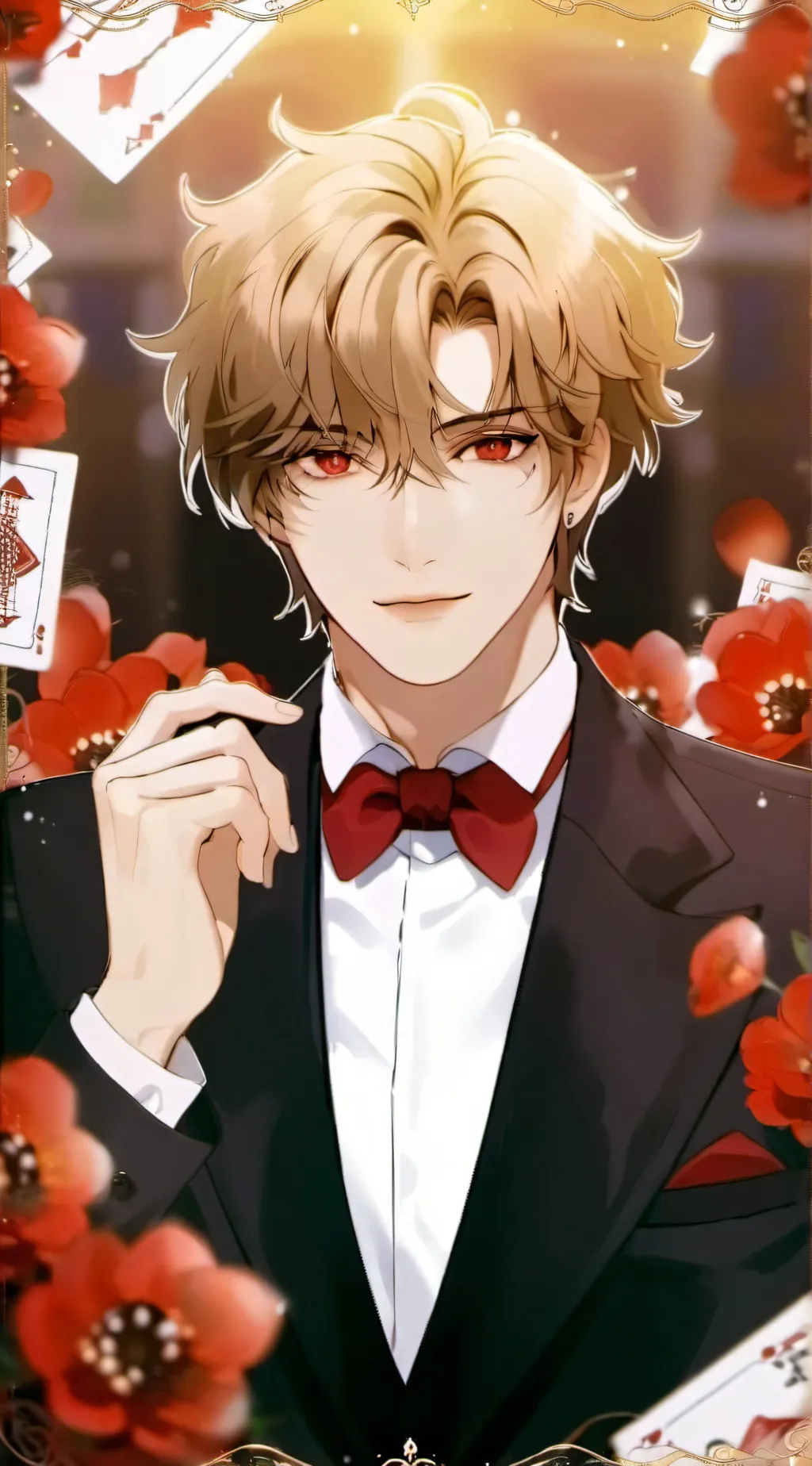 ai character: Ren  background