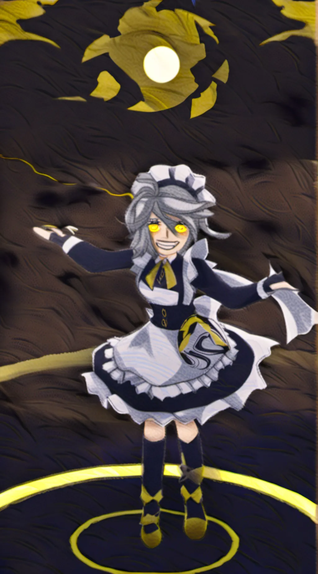 ai character: cyn background