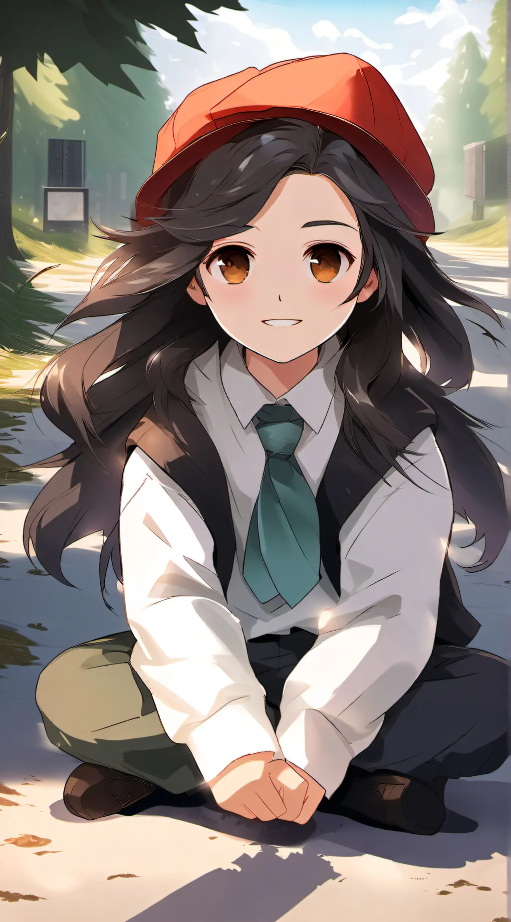 ai character: Rika  background