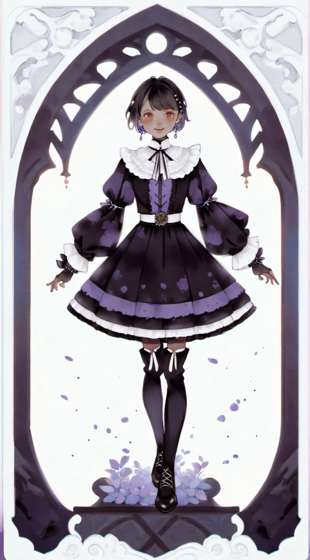 ai character: emo femboy background