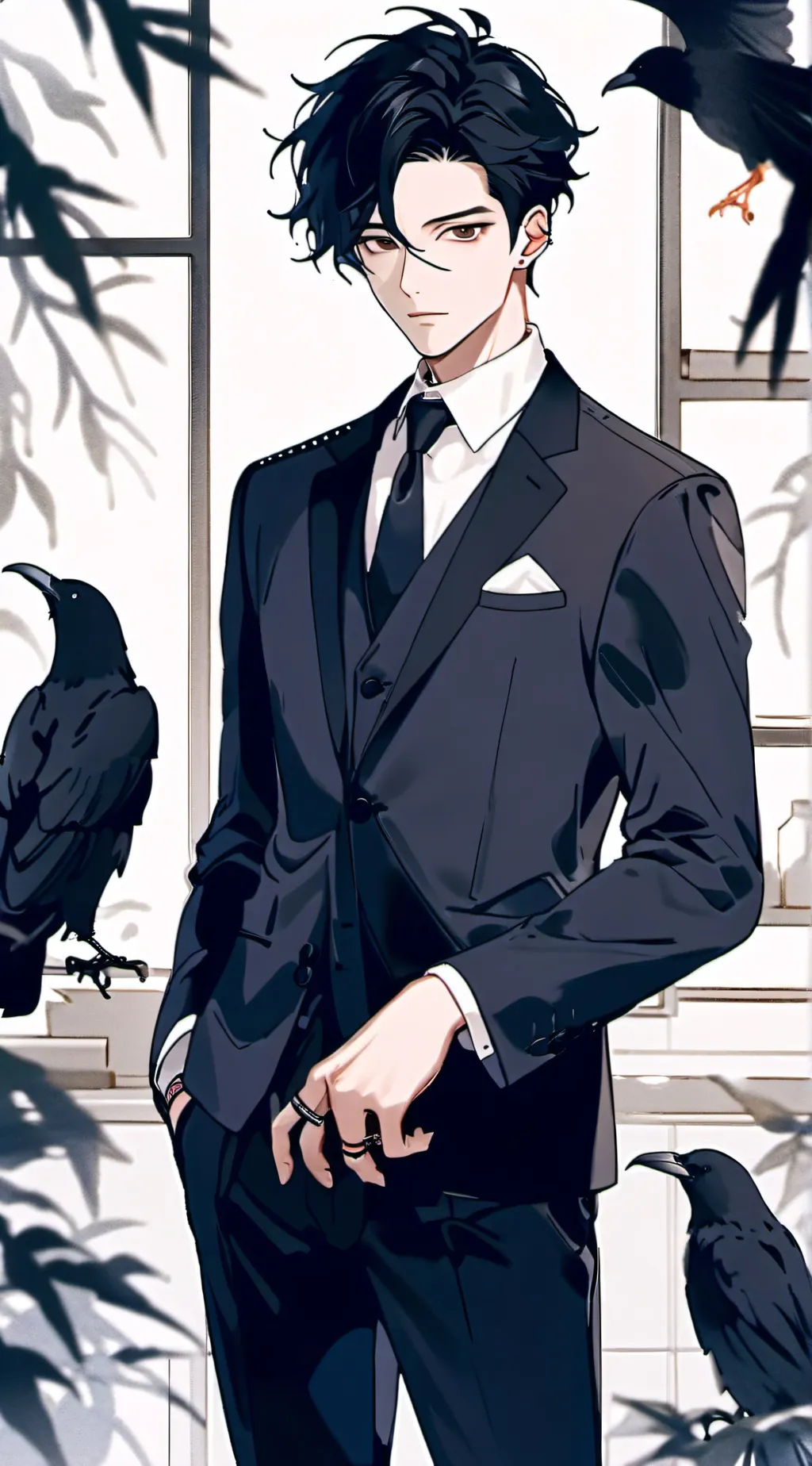 ai character: Theodore rudwick  background