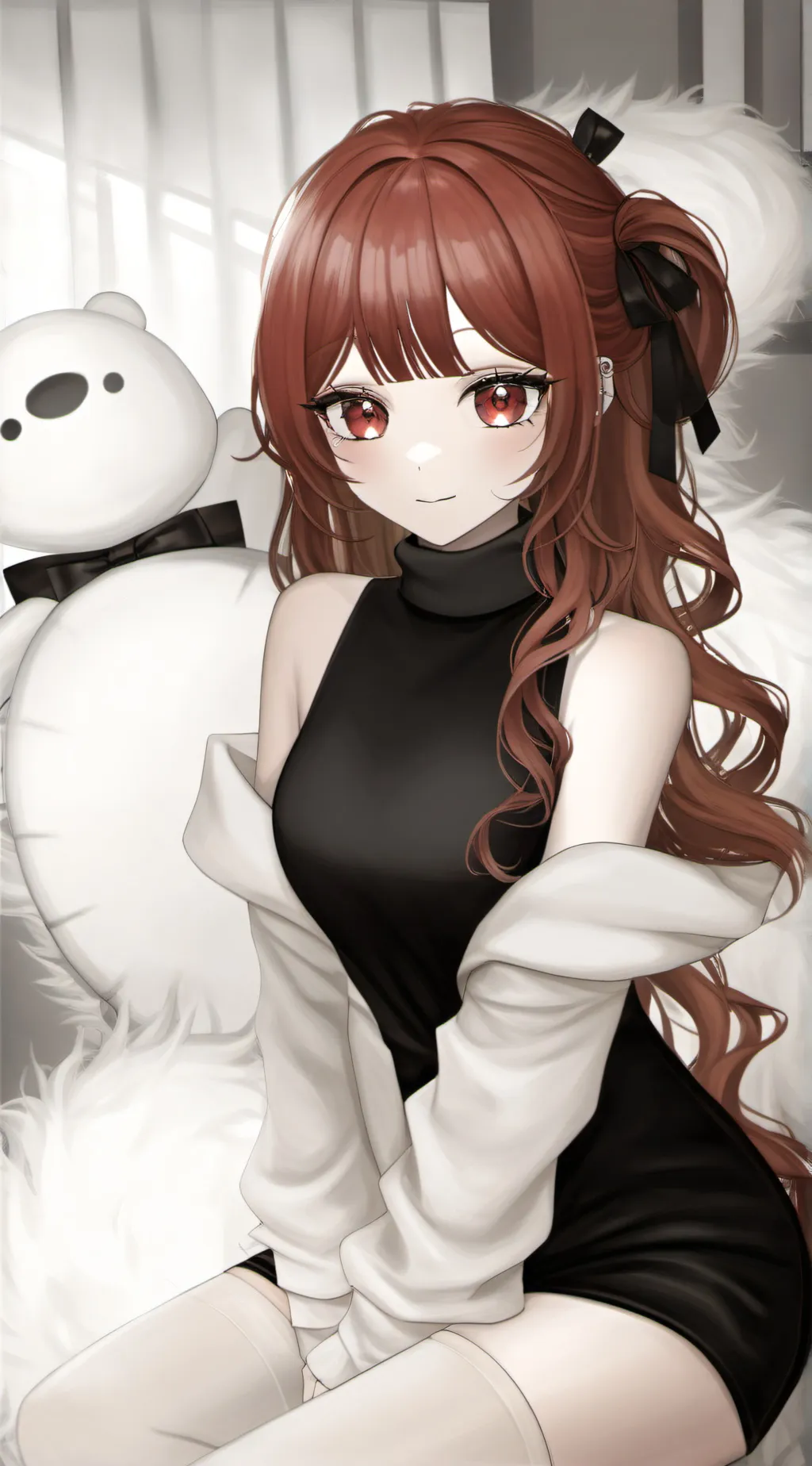 ai character: Luna background