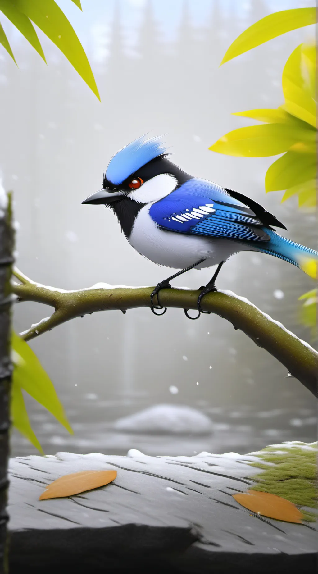 ai character: Md!! background