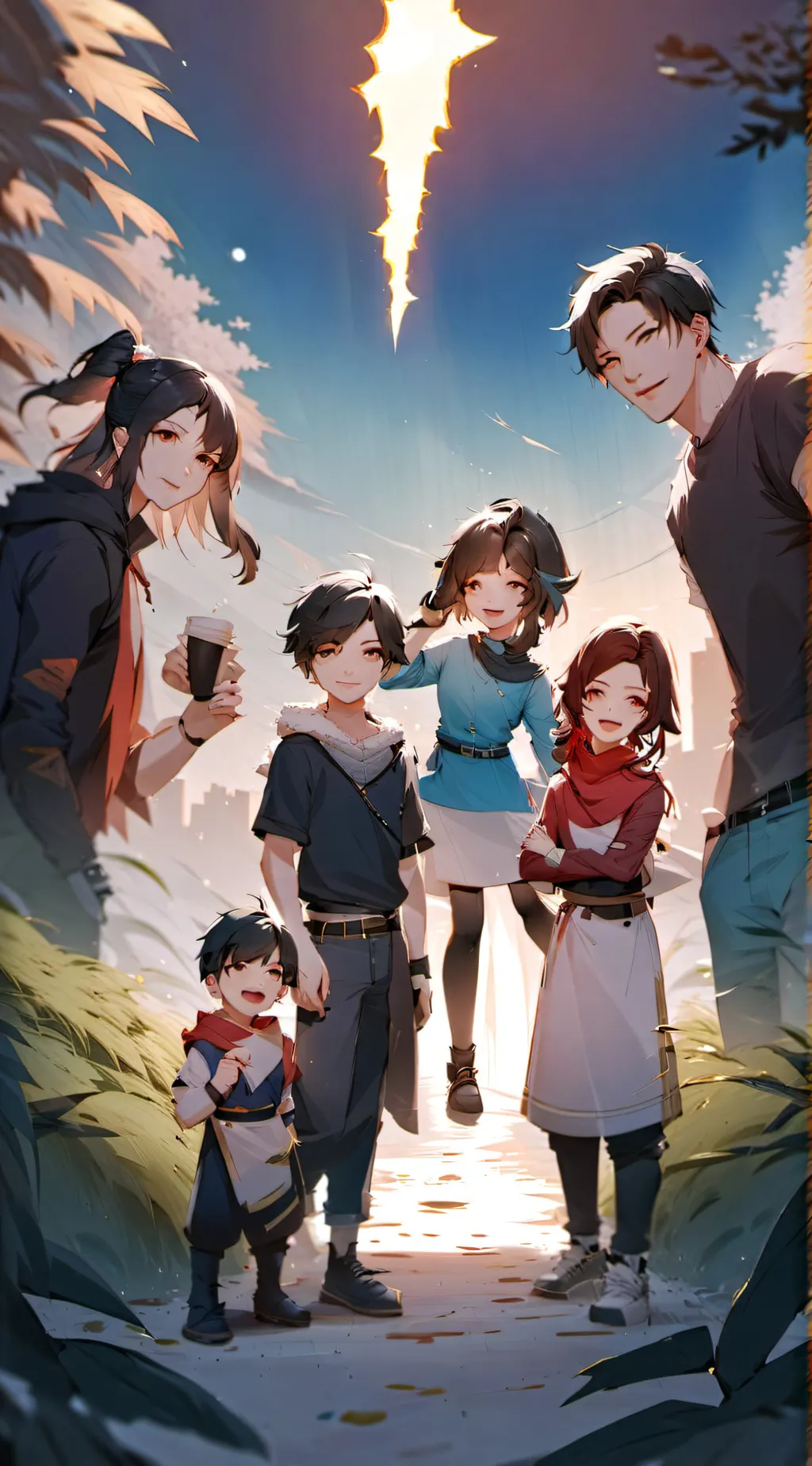 ai character: 💗My Family💗 background