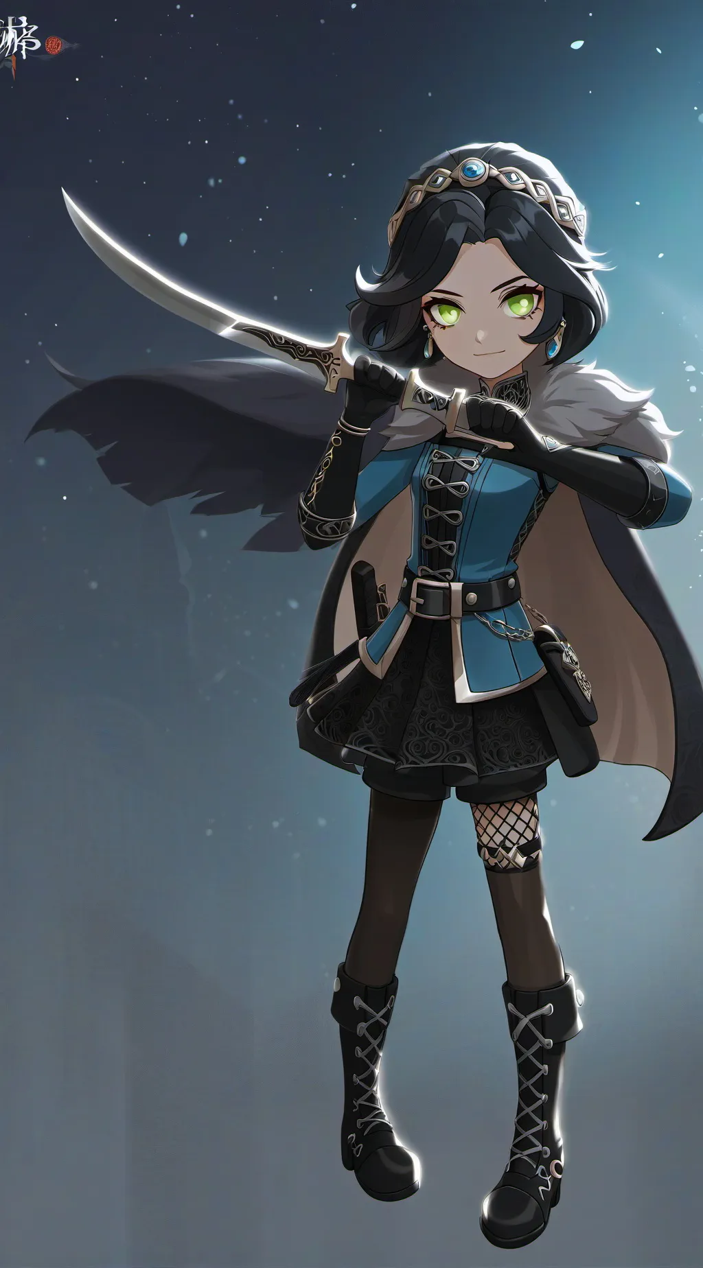 ai character: Haunted aphmau background