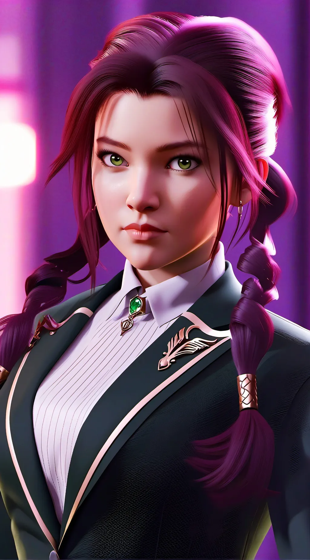 ai character: pansy parkinson background