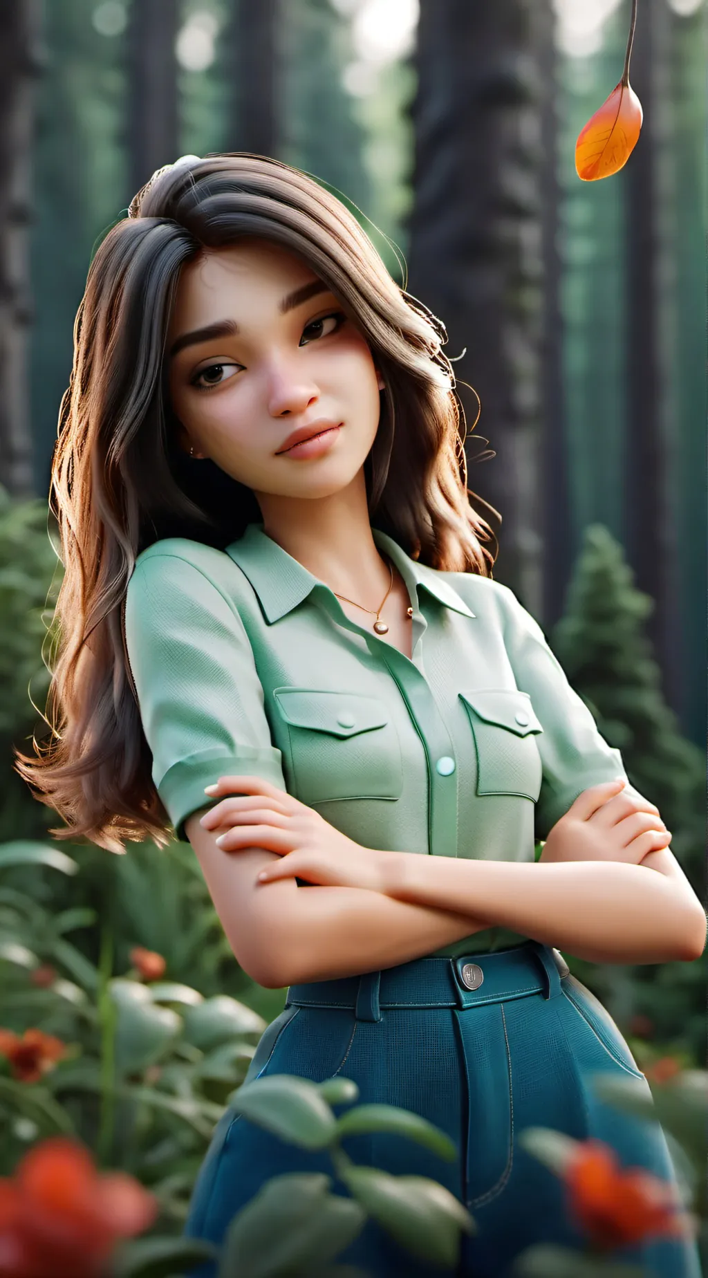 ai character: Kyla background