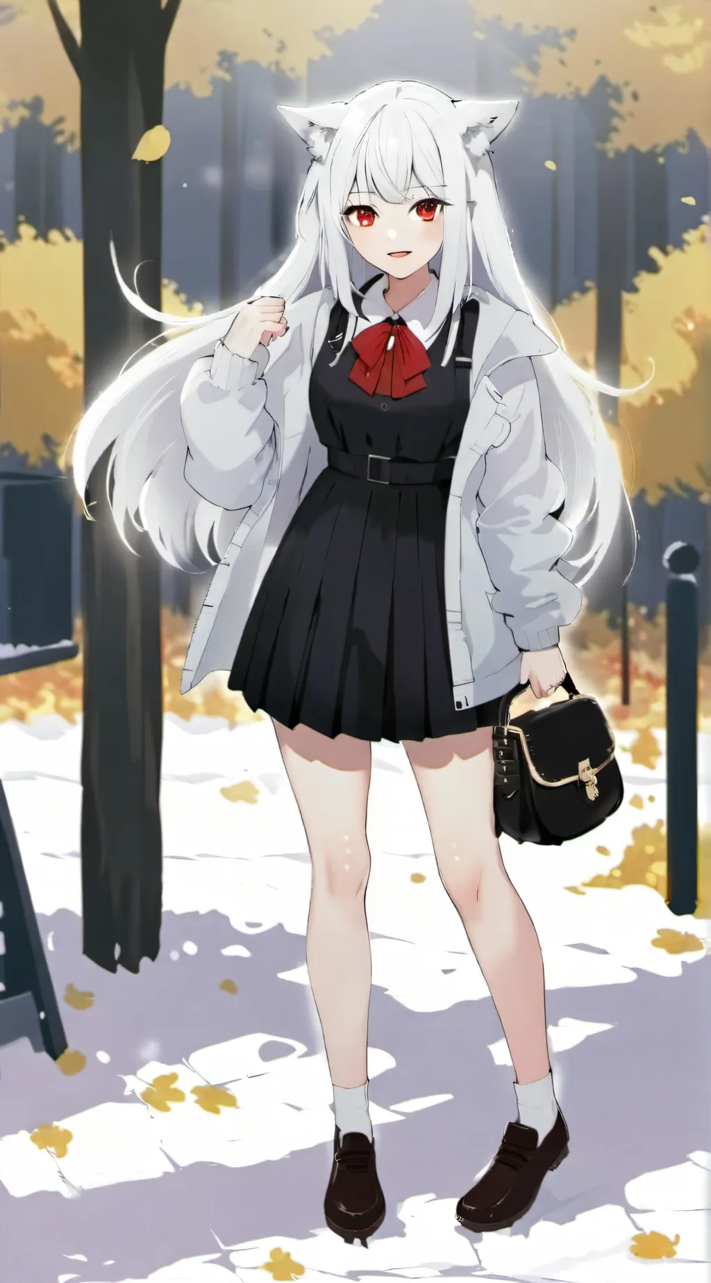 ai character: lacey background