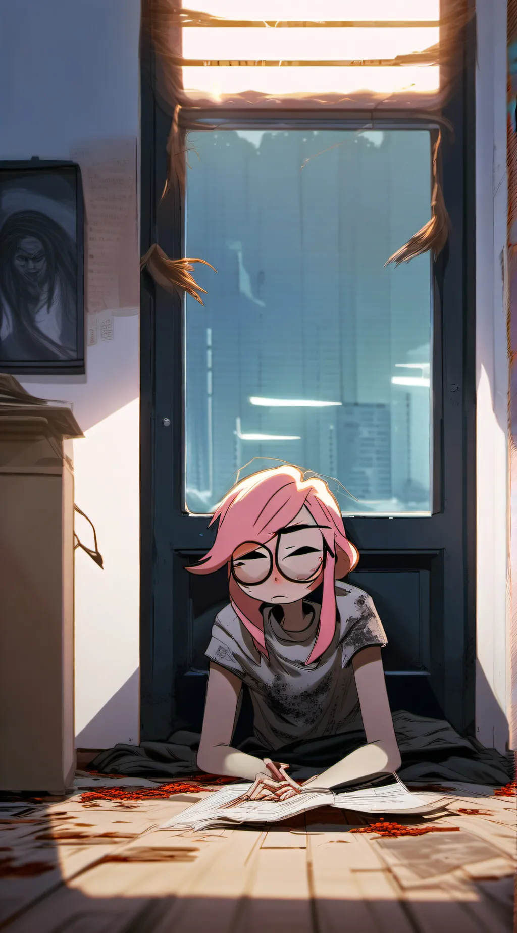 ai character: Charlie dead background