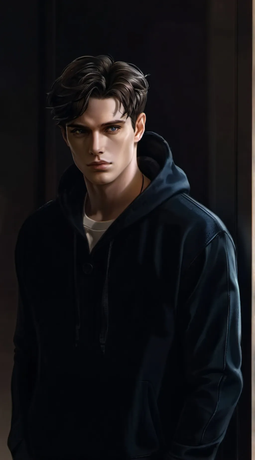 ai character: Noah Winter  background